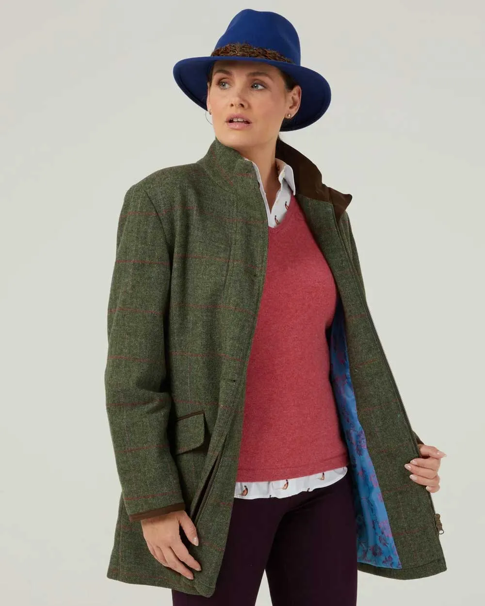 Alan Paine Combrook Ladies Tweed Field Jacket