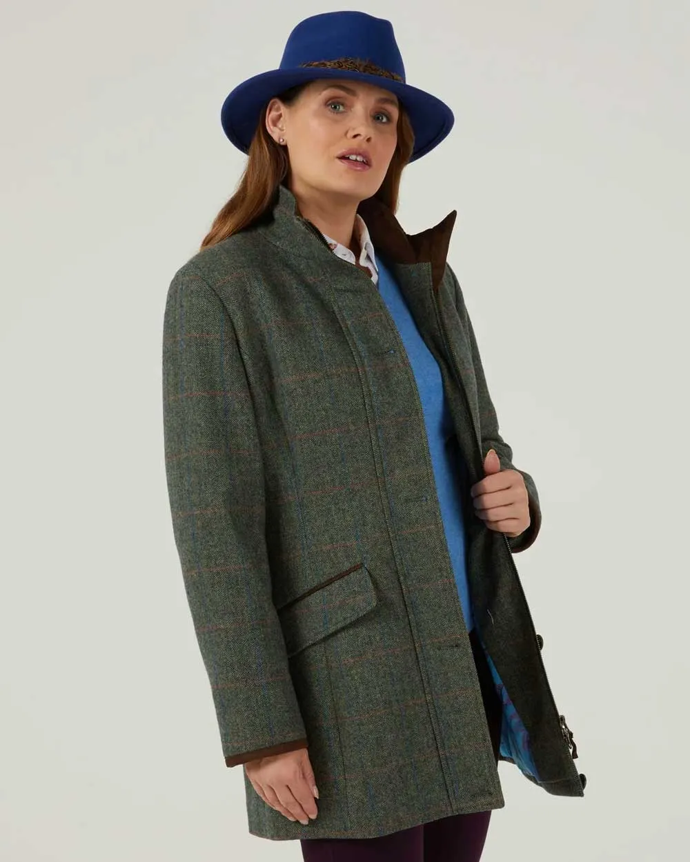 Alan Paine Combrook Ladies Tweed Field Jacket