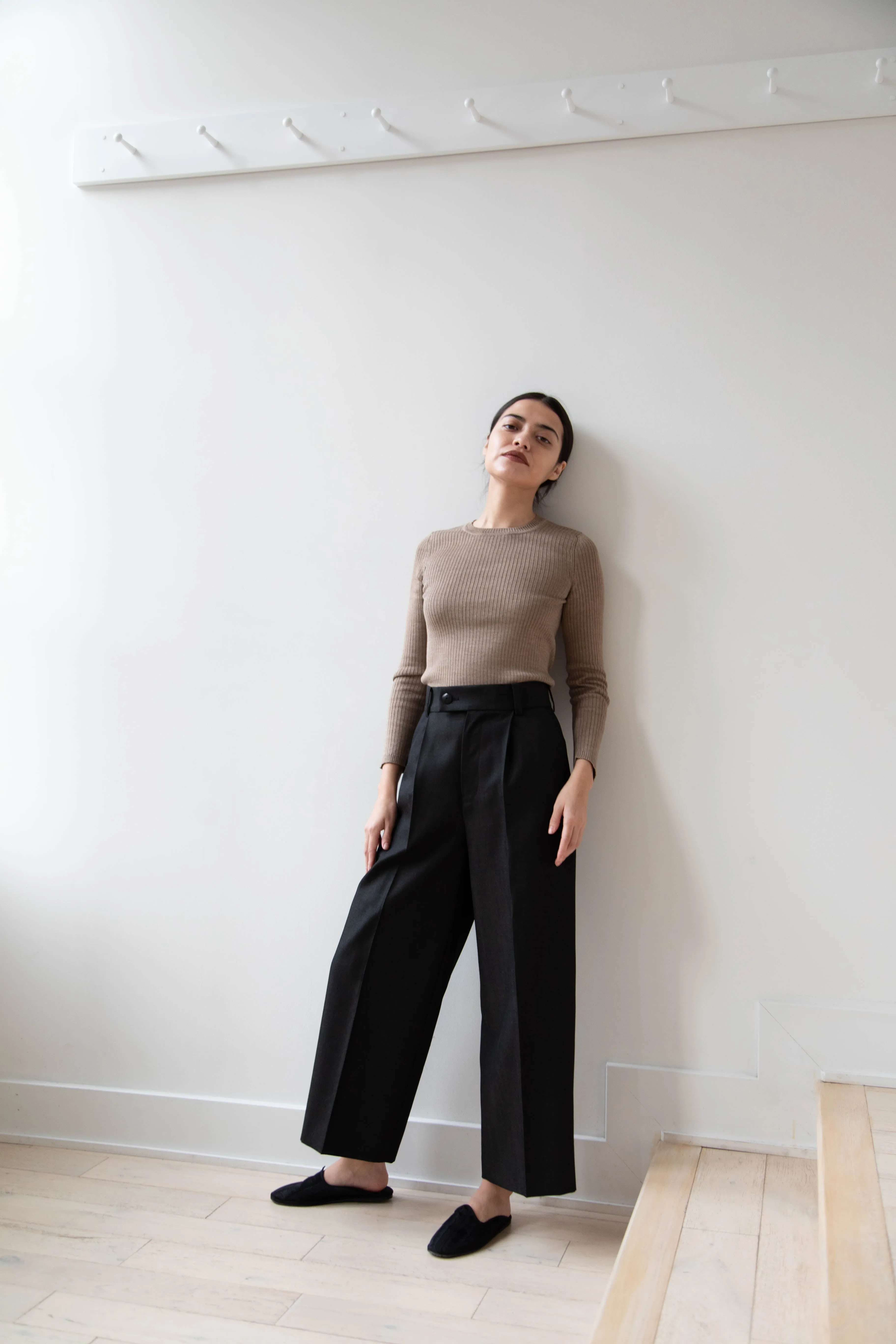 Arts & Science Simple Wide Leg Pants