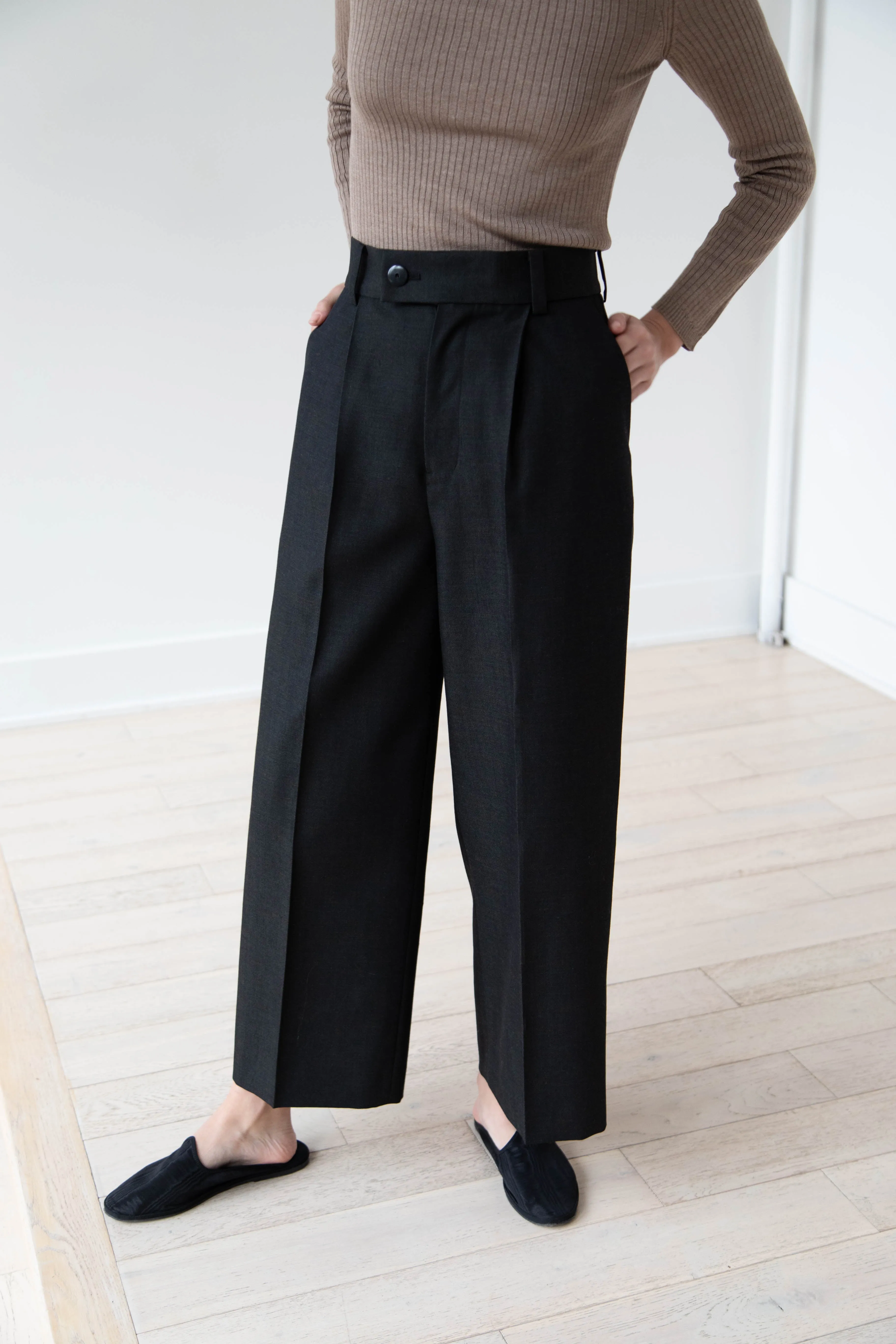 Arts & Science Simple Wide Leg Pants