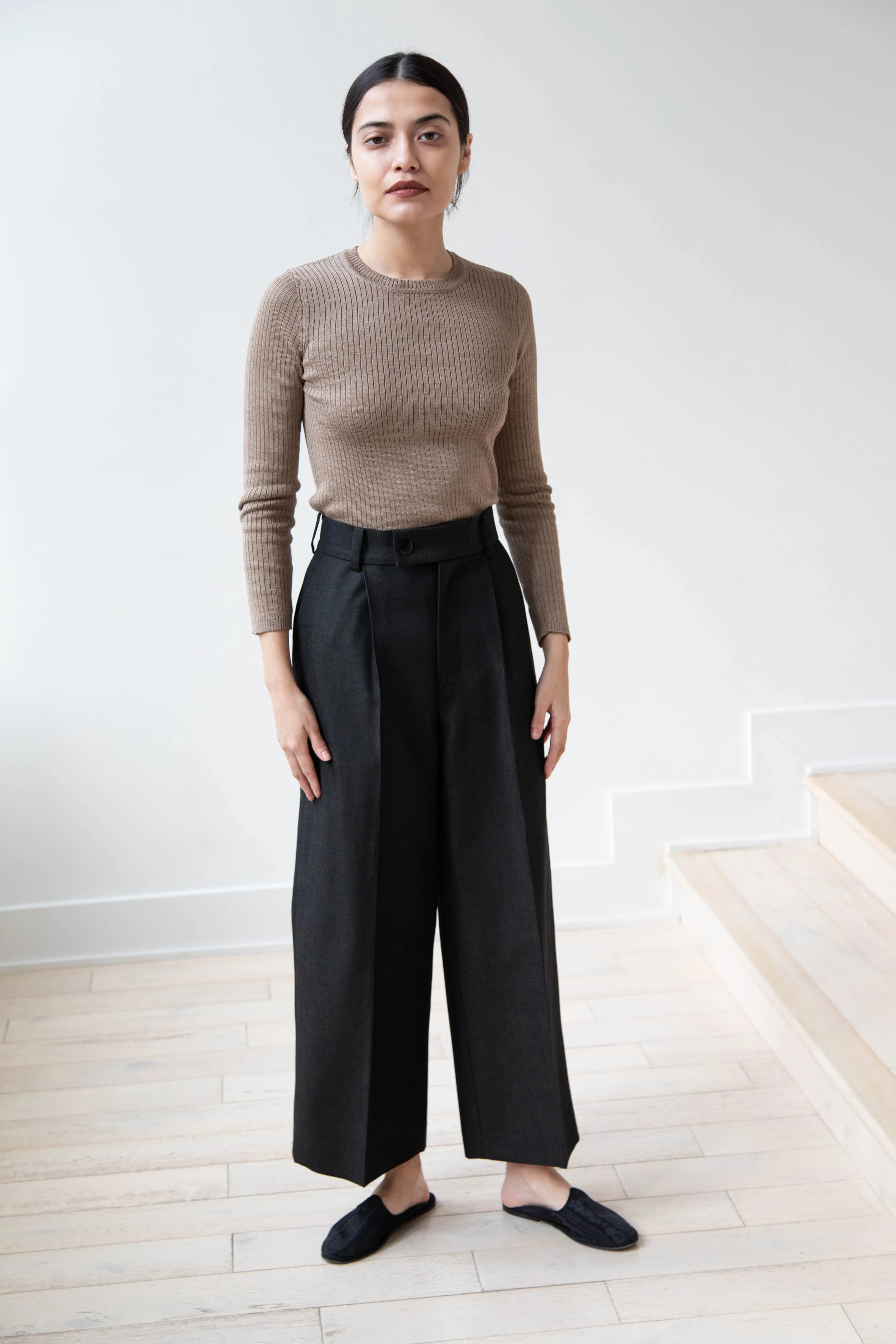 Arts & Science Simple Wide Leg Pants