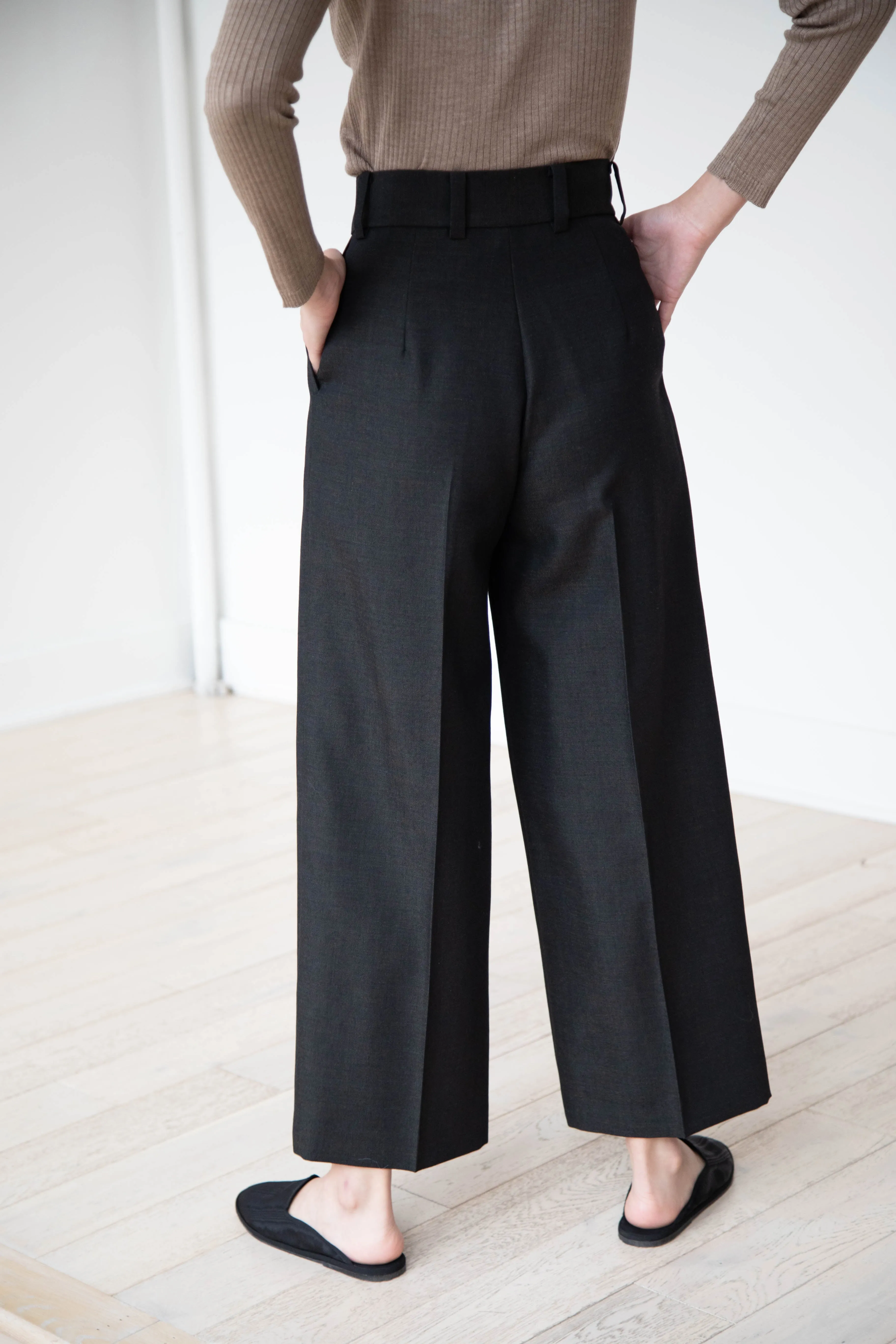 Arts & Science Simple Wide Leg Pants