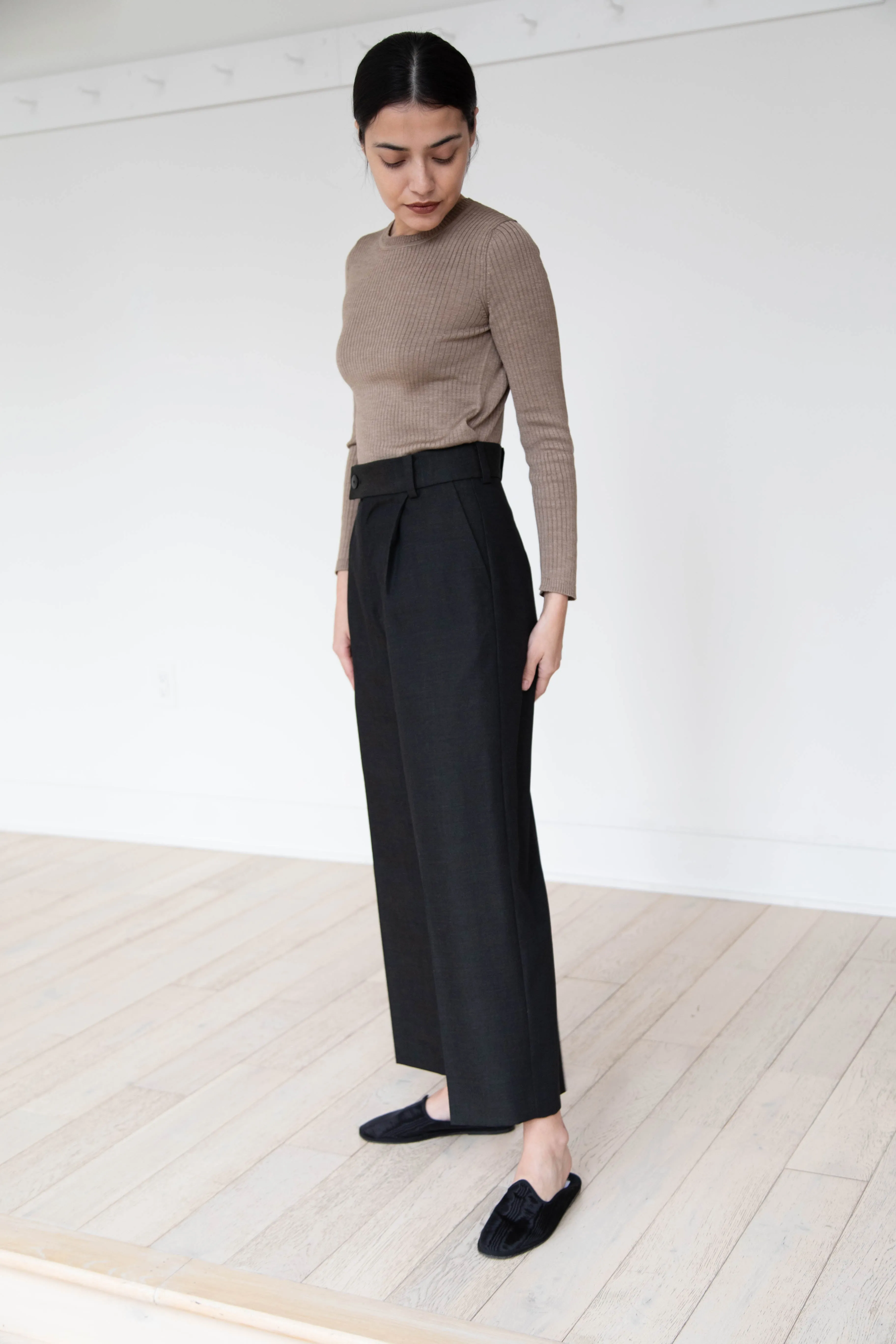 Arts & Science Simple Wide Leg Pants