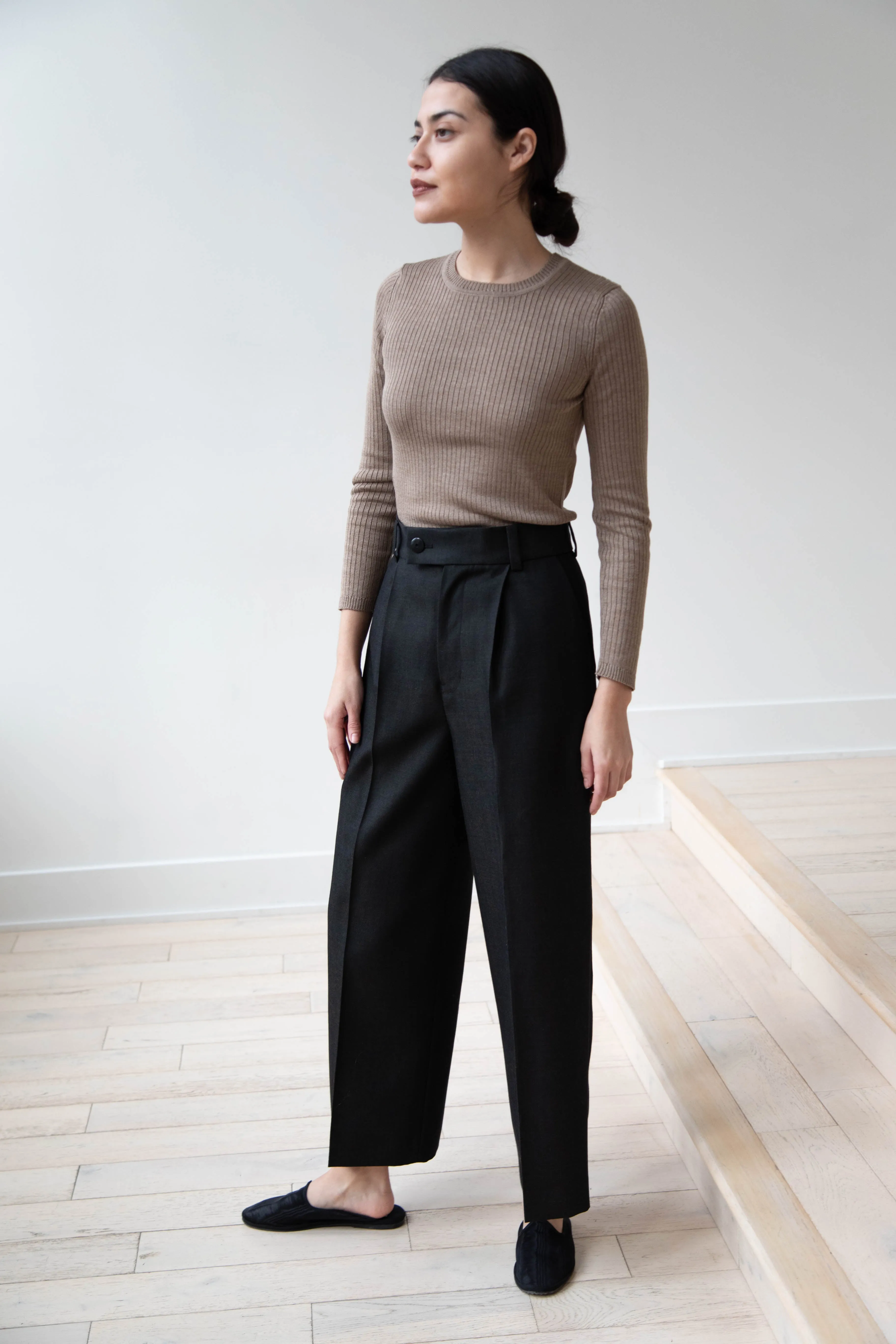 Arts & Science Simple Wide Leg Pants