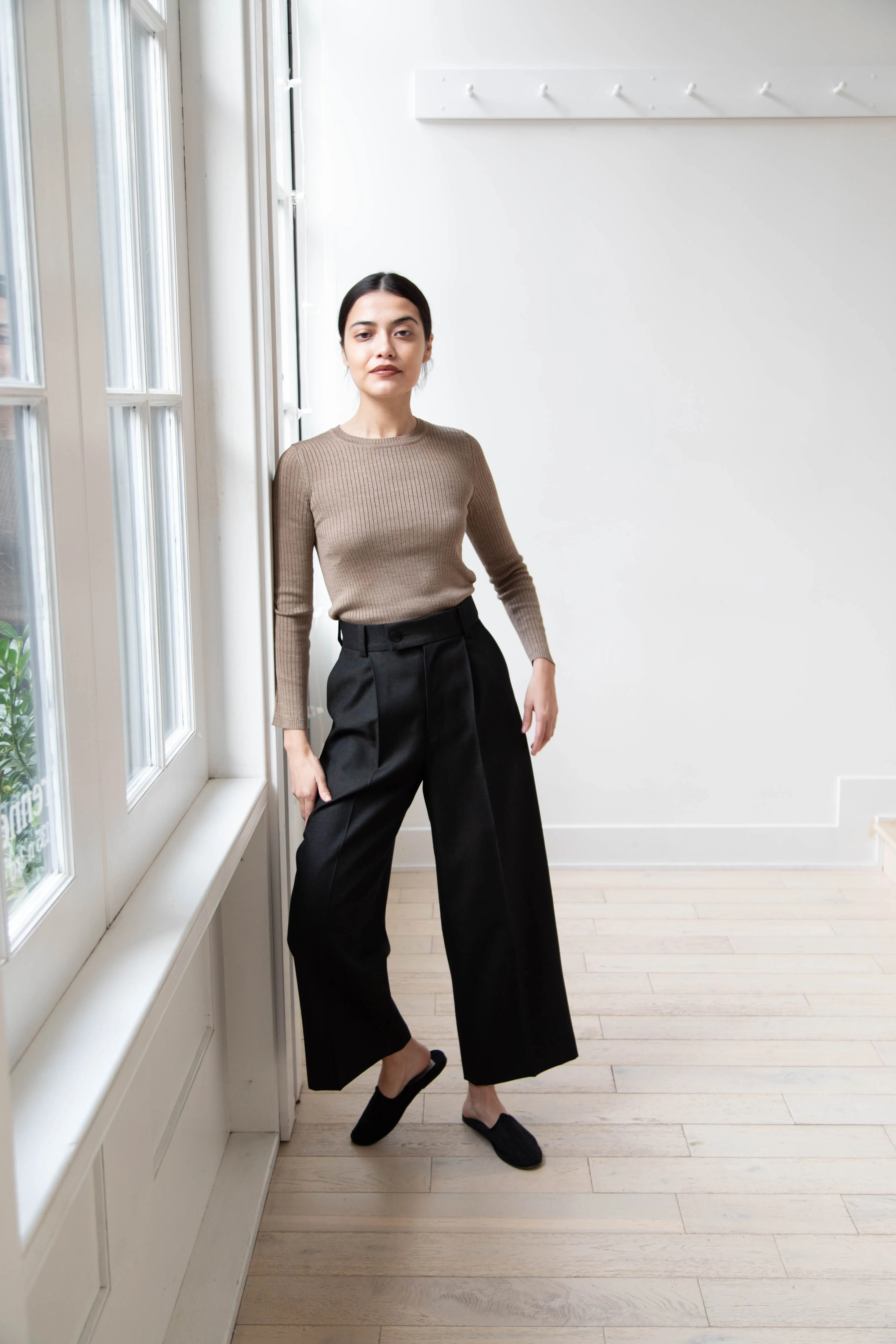 Arts & Science Simple Wide Leg Pants