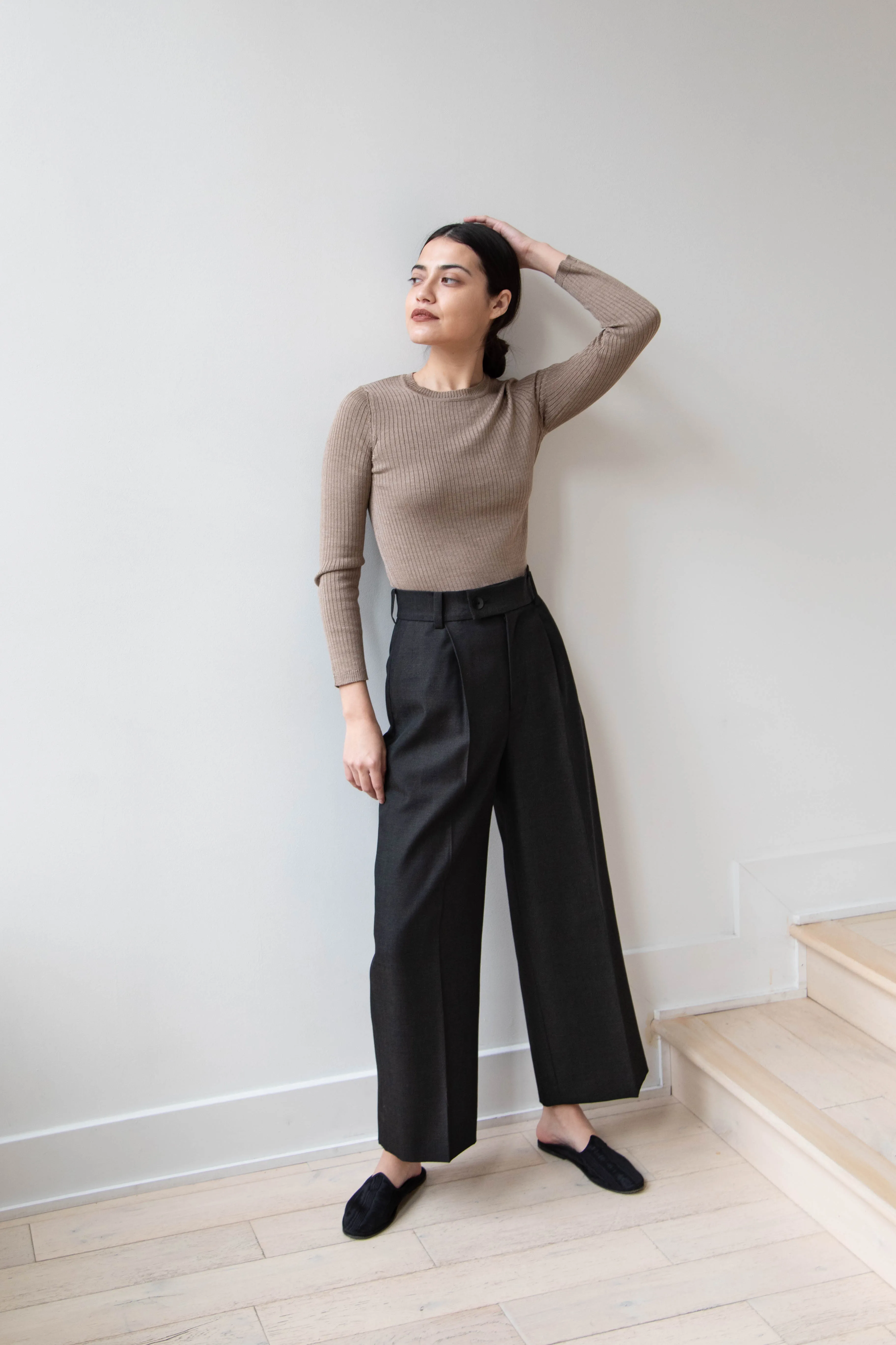 Arts & Science Simple Wide Leg Pants