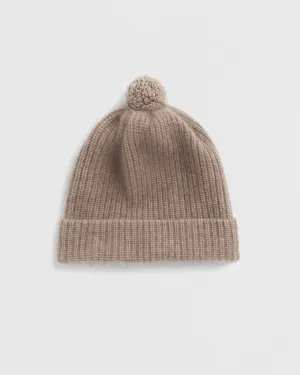 Baby Cashmere Night Cap in Natural Brown