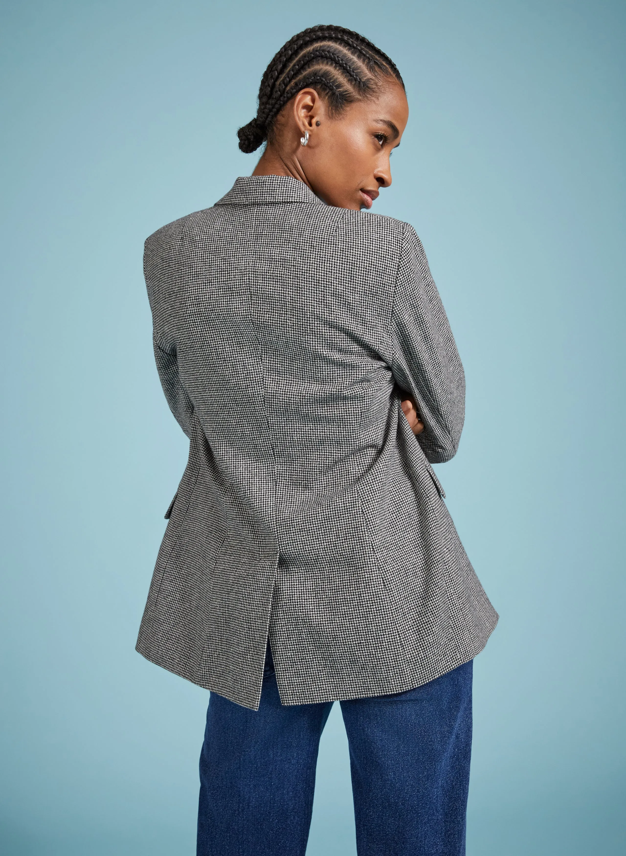 Beatrix Recycled Wool Blend Blazer