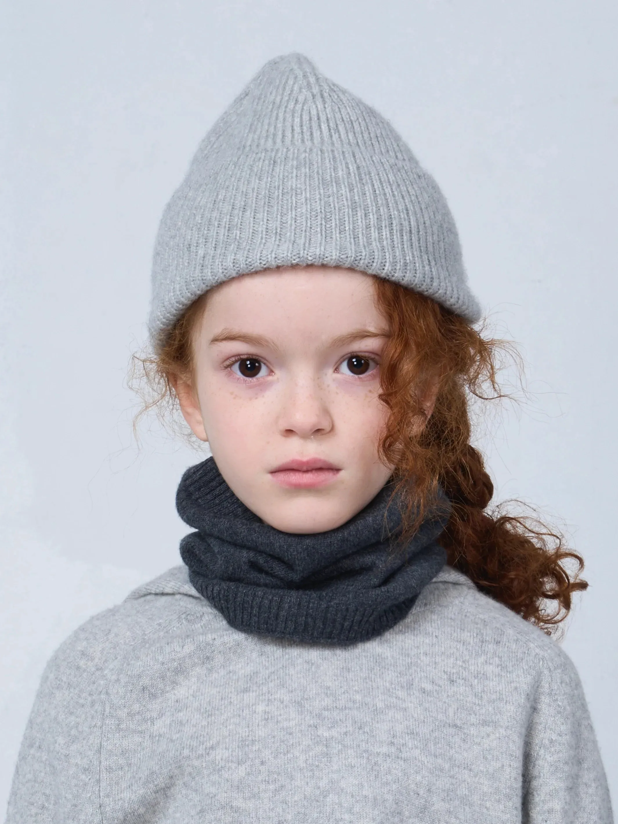 Cashmere Beanie Grey