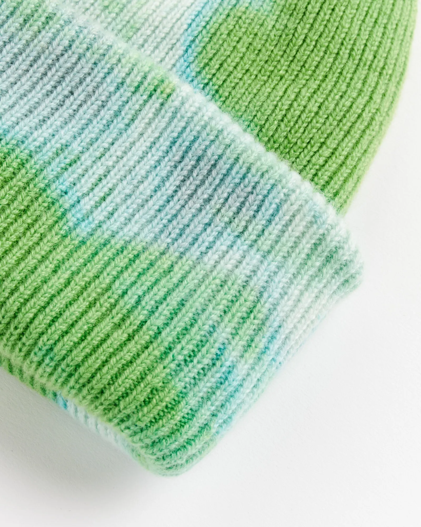 Cashmere Beanie in Tie Dye