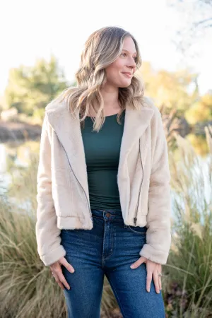 Cozy Faux Fur Jacket