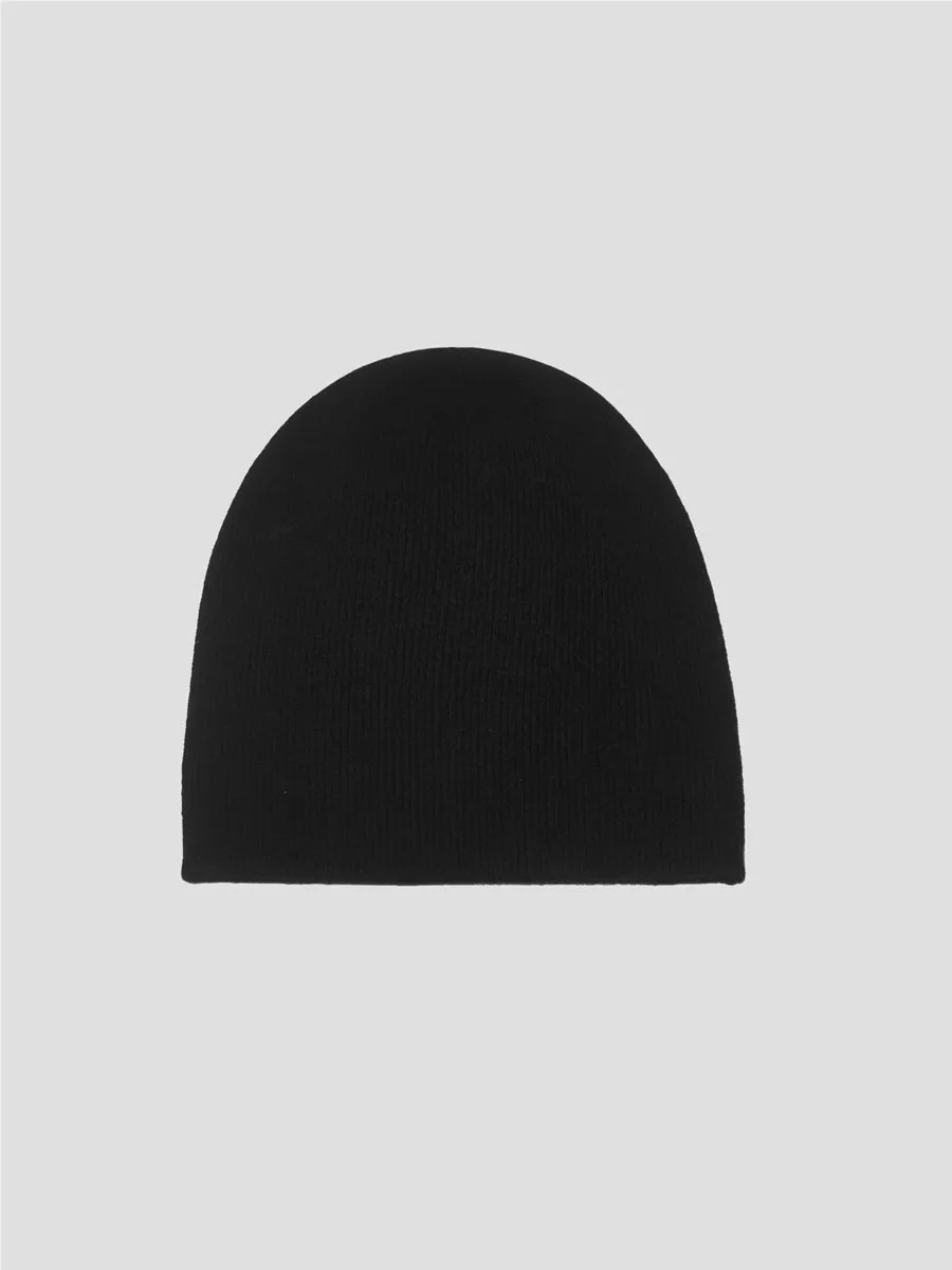 DOUBLE CASHMERE BEANIE