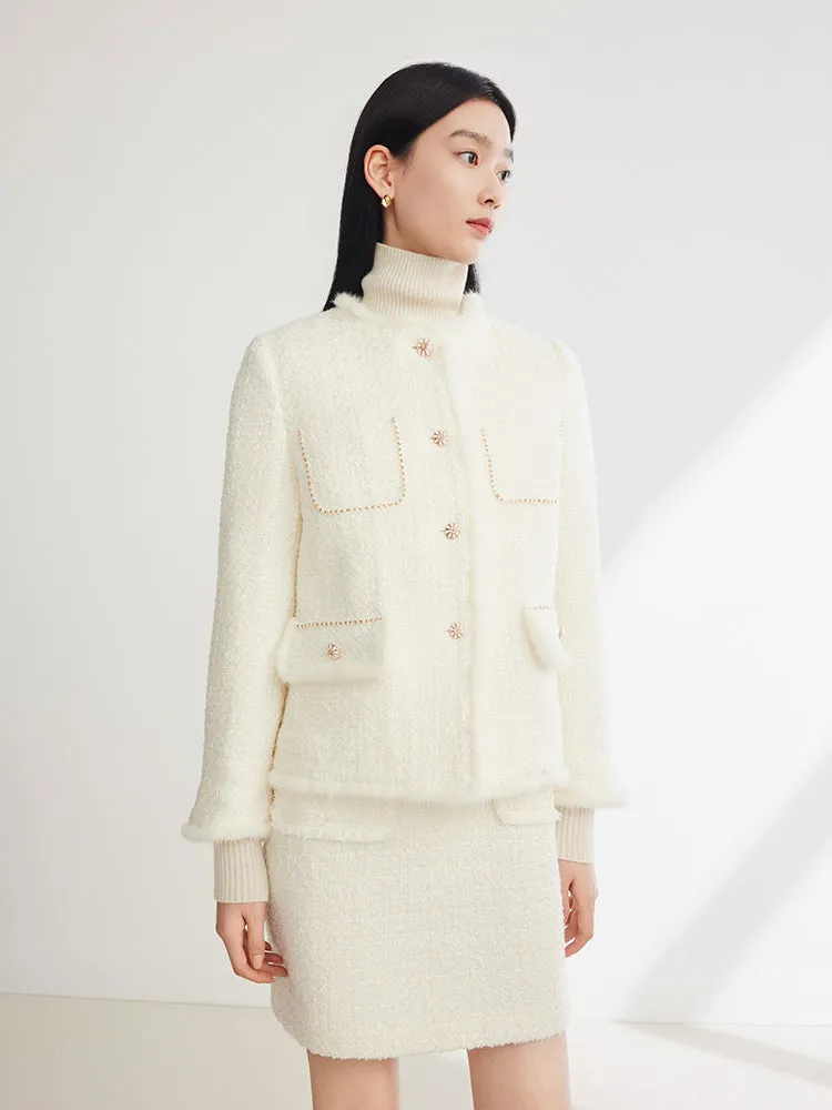 EP YAYING Parisian-Inspired Cotton Jacket