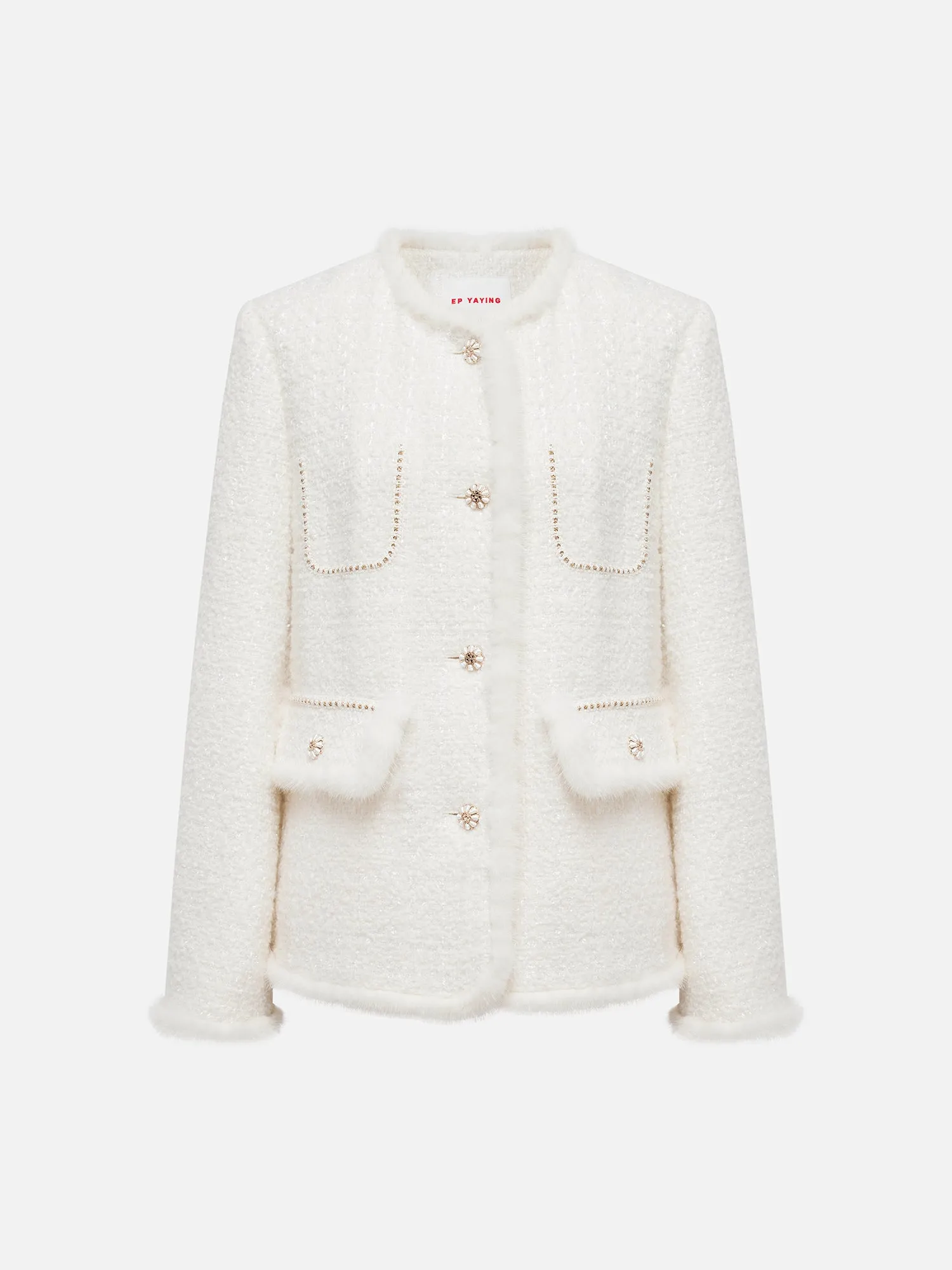 EP YAYING Parisian-Inspired Cotton Jacket