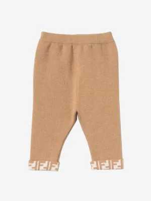 Fendi Baby Unisex Wool Knit Trousers