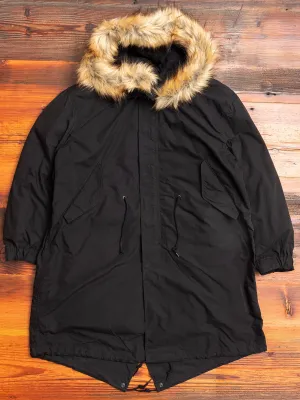 Fishtail Parka in Black