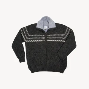 Fleece Lined Zip Sweater