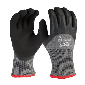 General Purpose Gloves - Milwaukee® Cut Level 5 Winter Dipped Gloves, 12 Pack, 48-73-795B