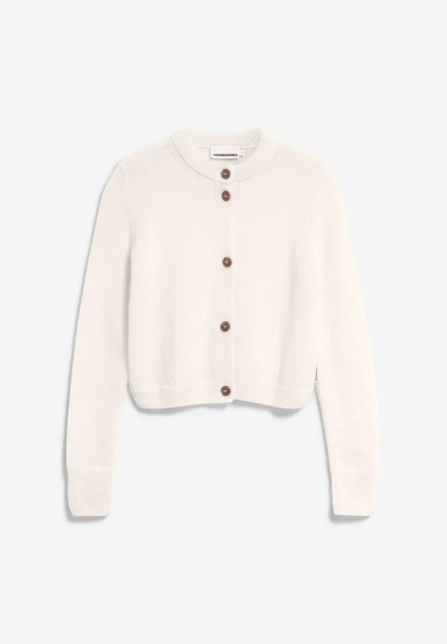 Gilaah Mohair Cardigan - Oatmilk