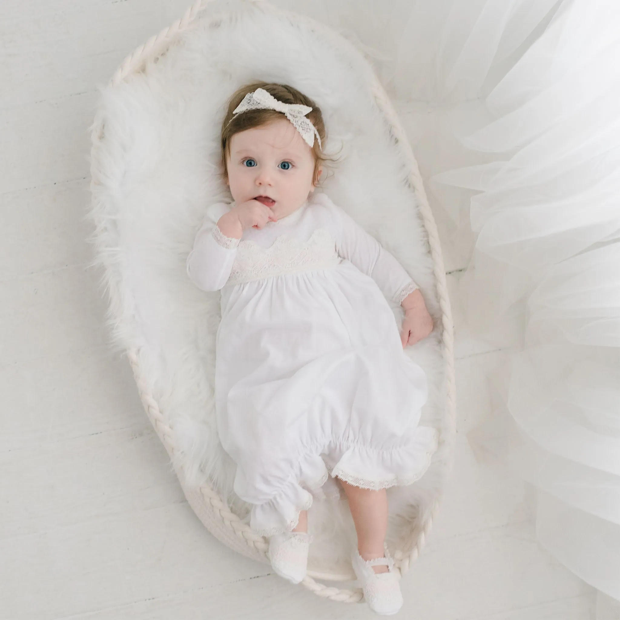 Hailey Layette Gown