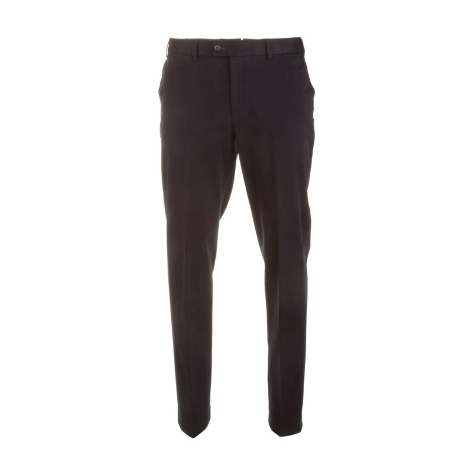 HILTL 100's Wool Flat Front Trouser NAVY