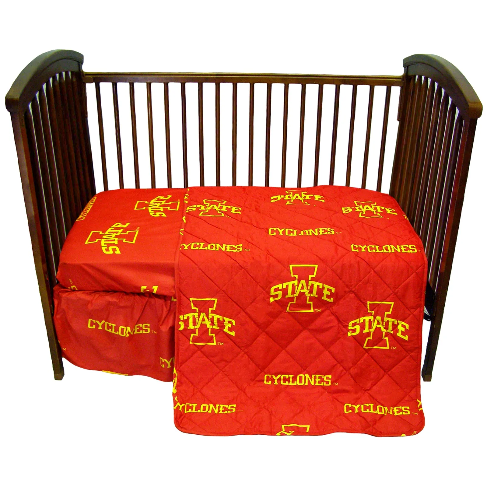 Iowa State Cyclones 4 piece Baby Crib Set