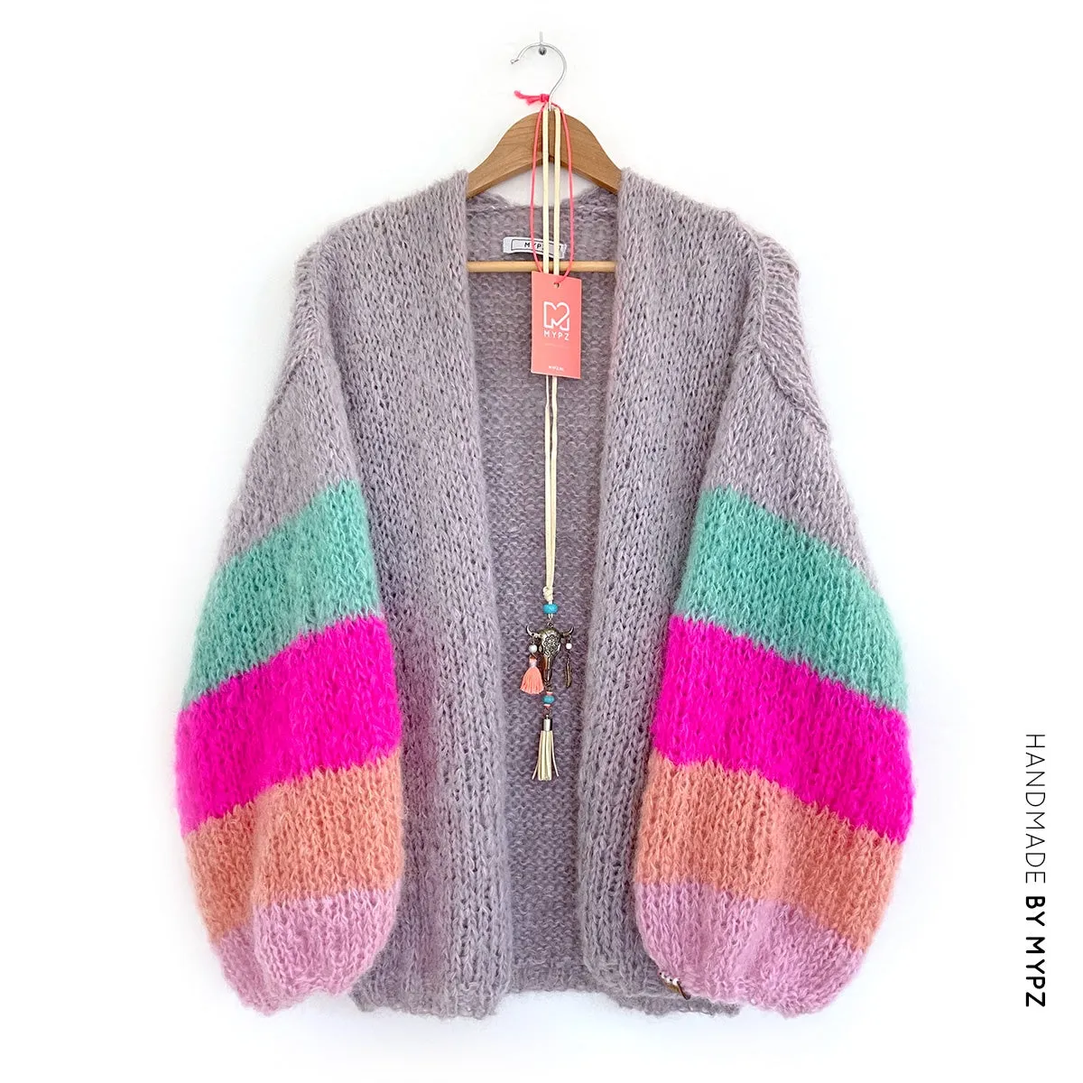 Knit Pattern – MYPZ Basic Light Mohair Cardigan Summer Vibes No10 (ENG-NL)