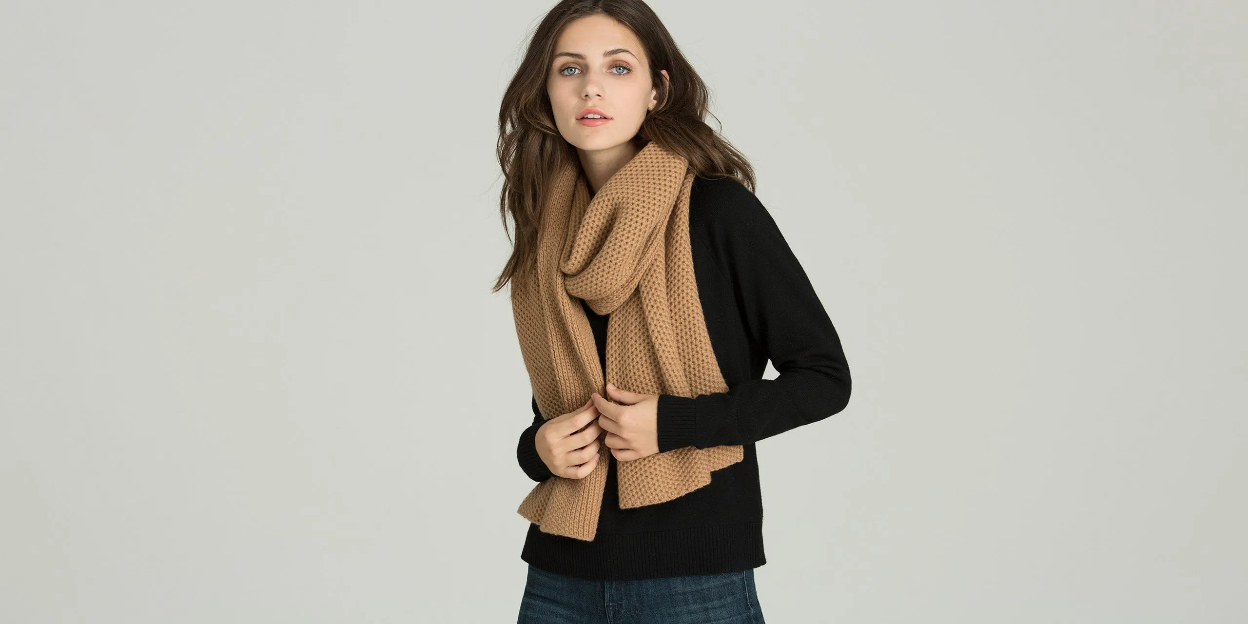 Luxe Scarf - Camel