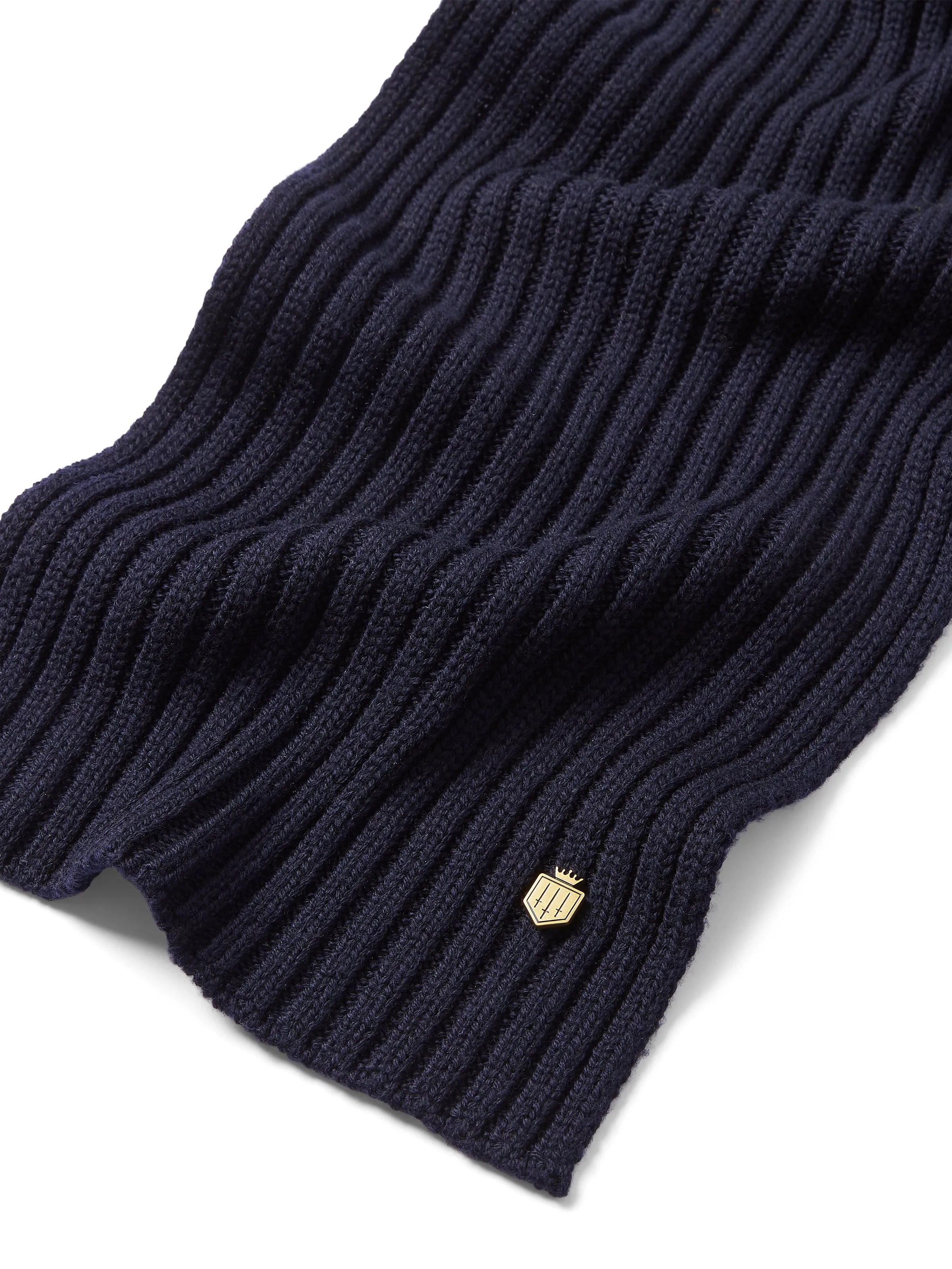 Men's Signature Scarf - Navy