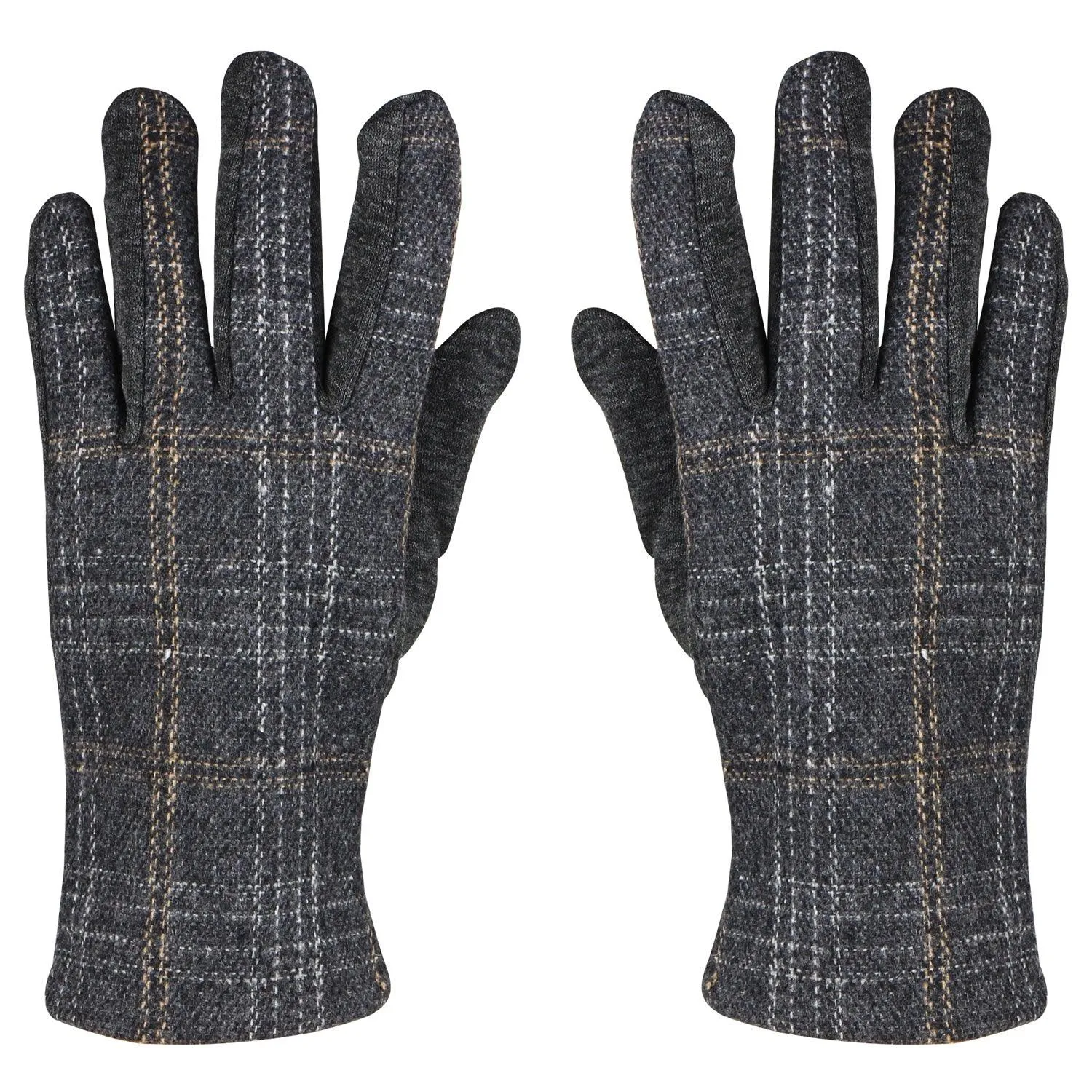 Men's Winter Gloves In Dark Grey