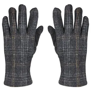 Men's Winter Gloves In Dark Grey