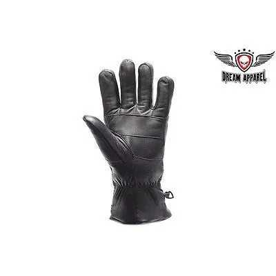 MOTORCYCLE GUANTLET RIDING INSULATED GLOVES W/ PADDED KNUCKLES FULL FINGER WARM