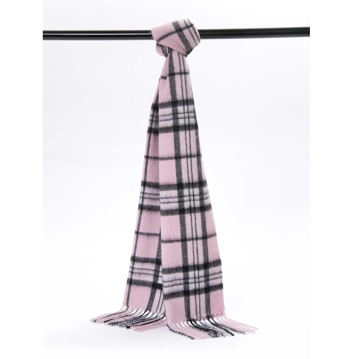 POSH FLEECE Pure Wool Luxurious Scarf with Fringed Trim SGB10003