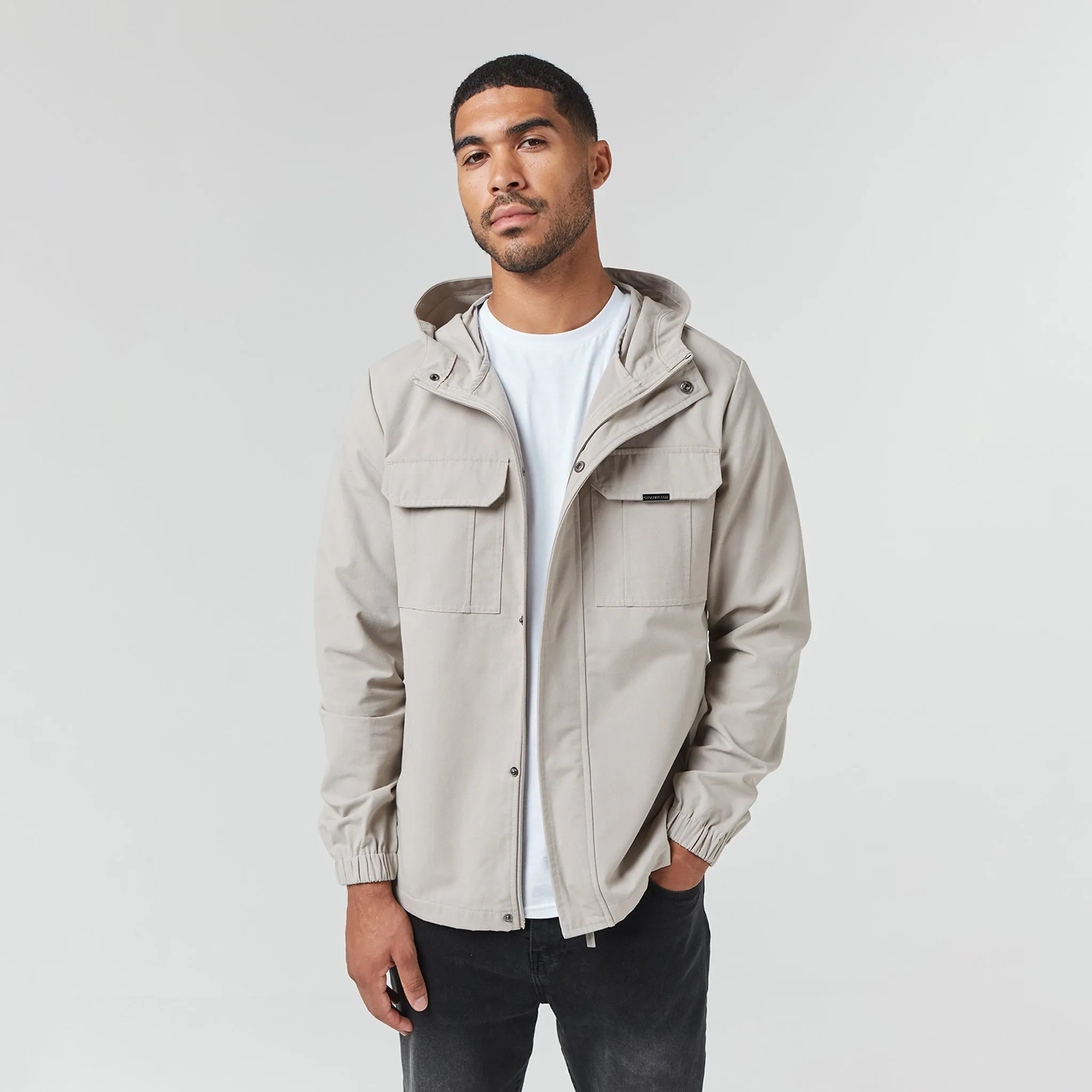 Premium Ripstop Jacket | Stone