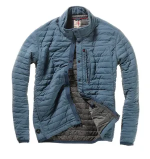 Relwen Windzip Jacket in Gas Blue