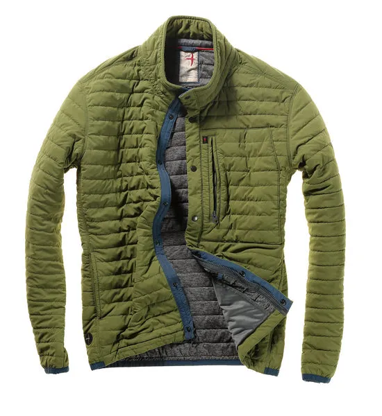 Relwen Windzip Jacket in Verdi Green