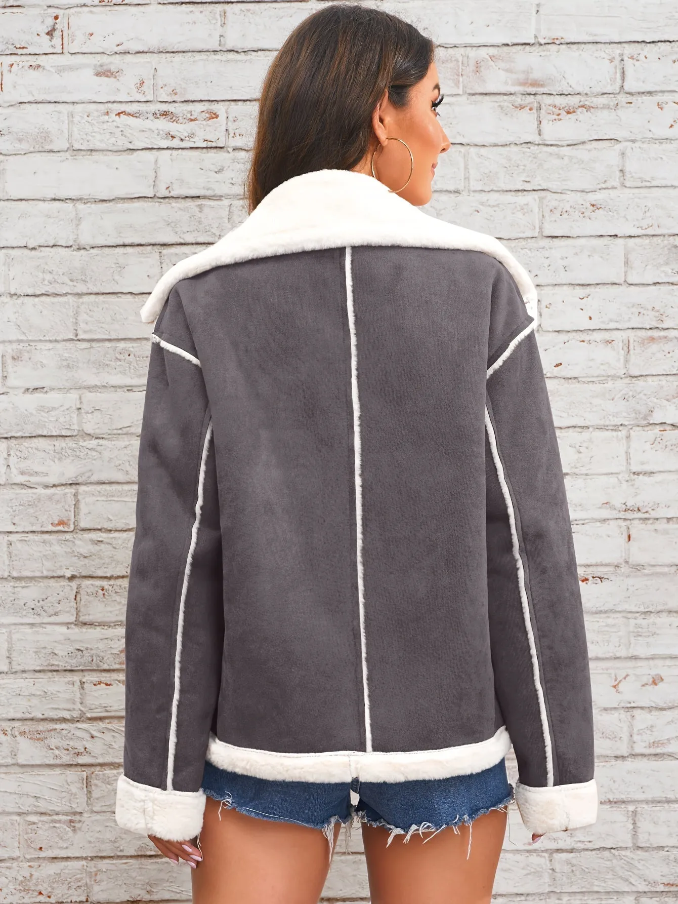 Sasha - Elegant Faux Fur-Lined Winter Jacket