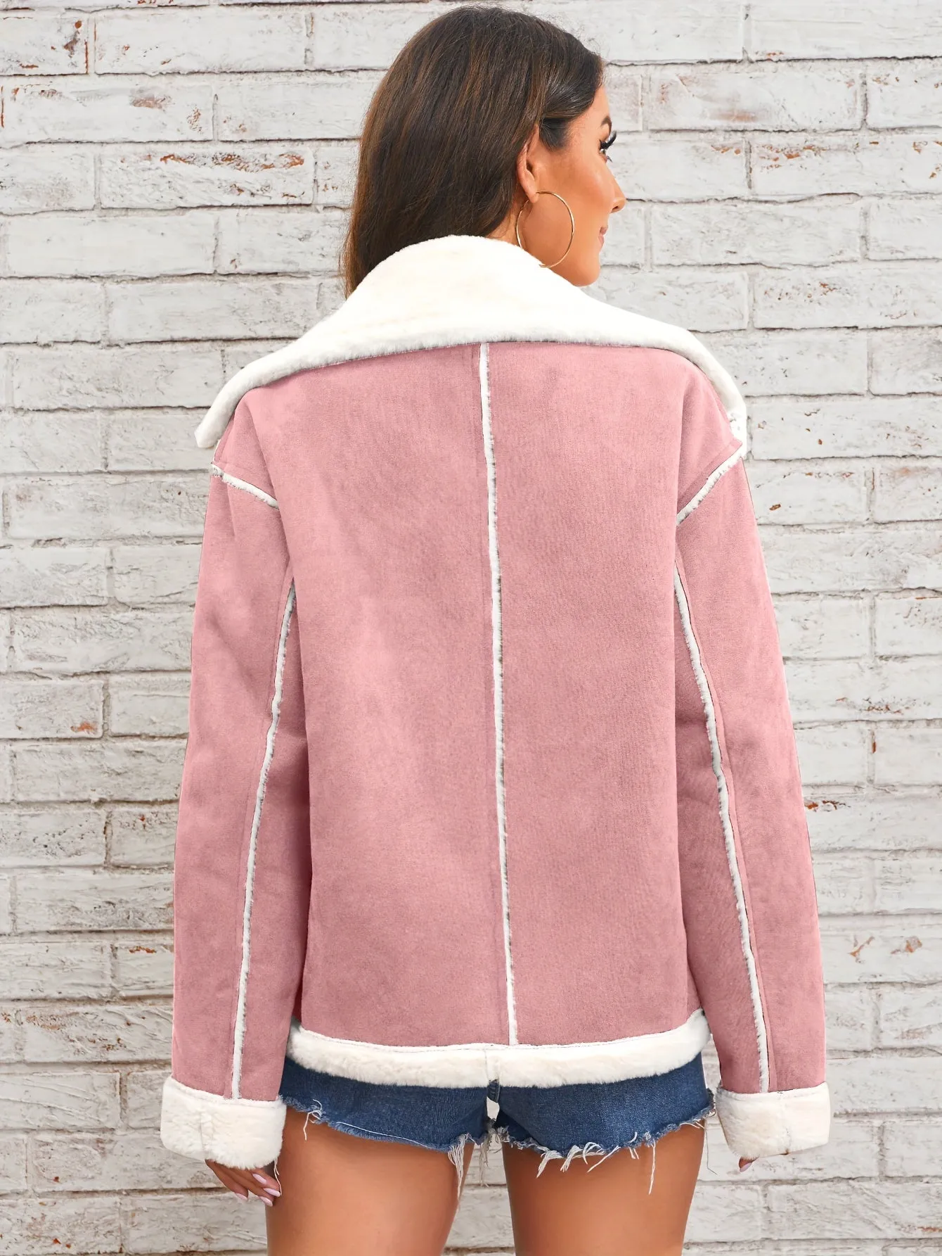 Sasha - Elegant Faux Fur-Lined Winter Jacket