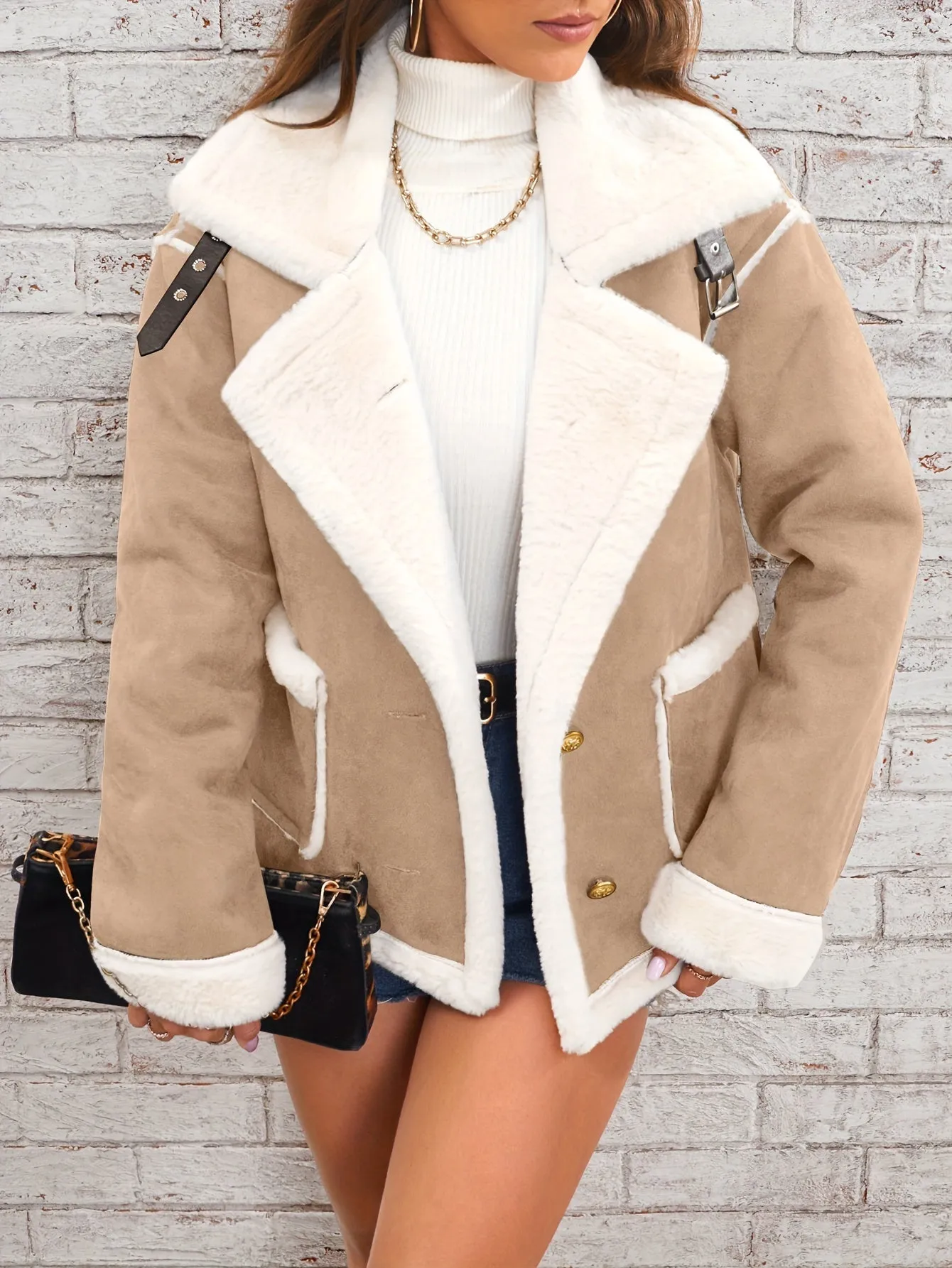 Sasha - Elegant Faux Fur-Lined Winter Jacket