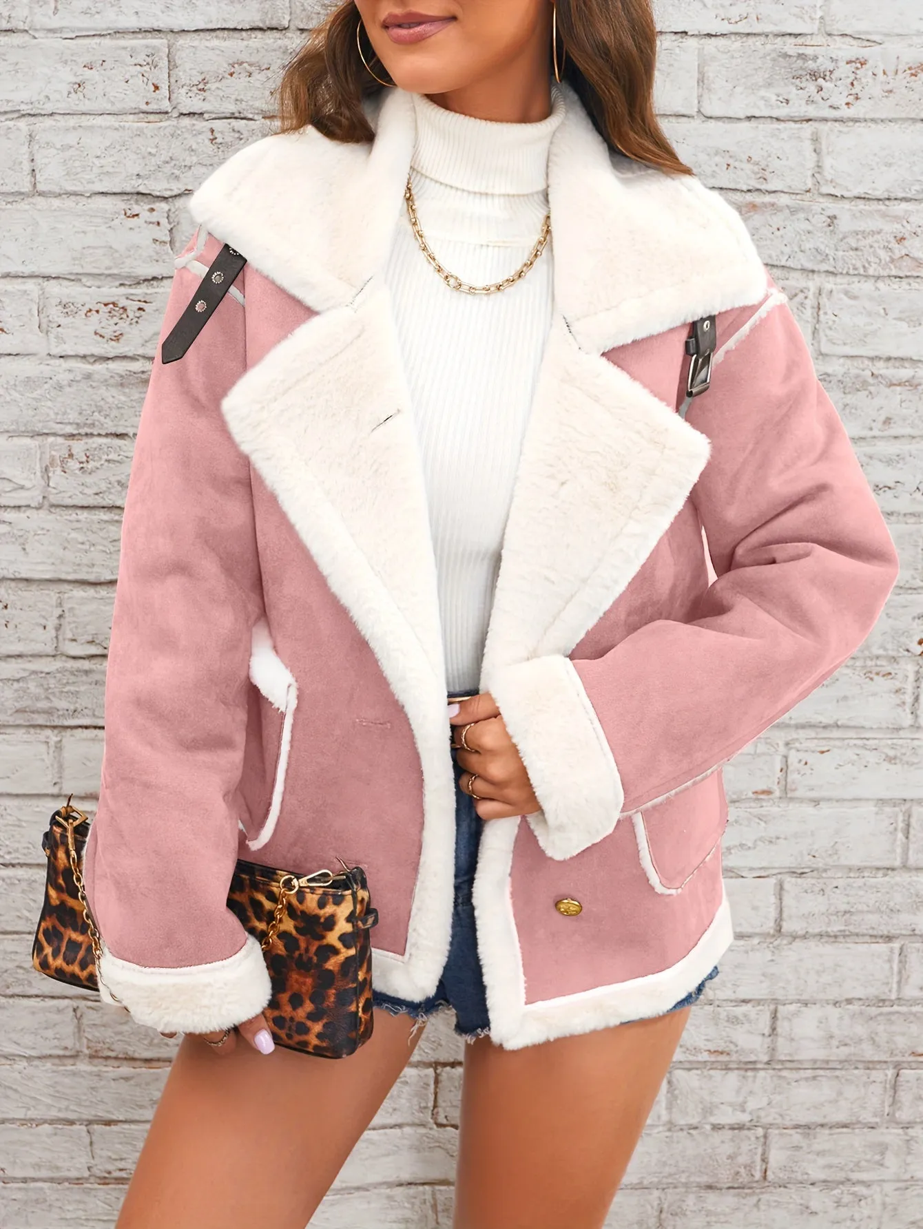 Sasha - Elegant Faux Fur-Lined Winter Jacket