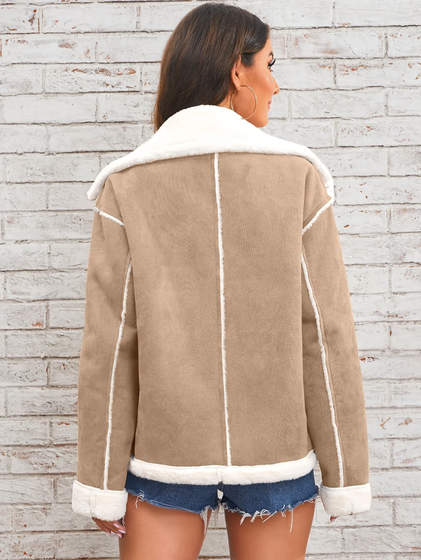 Sasha - Elegant Faux Fur-Lined Winter Jacket