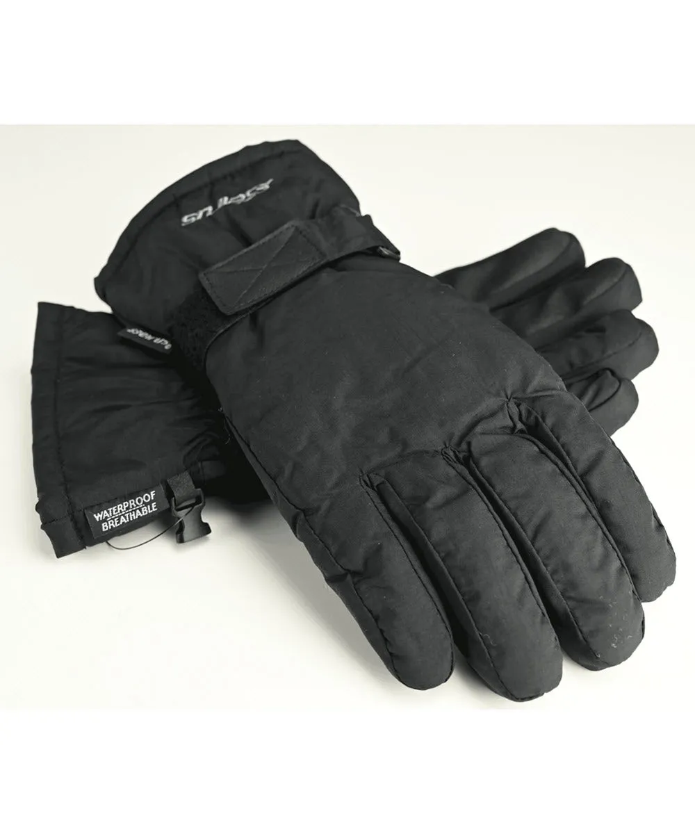 Seirus Men's Mountain Challenger Insulated Gloves - Black