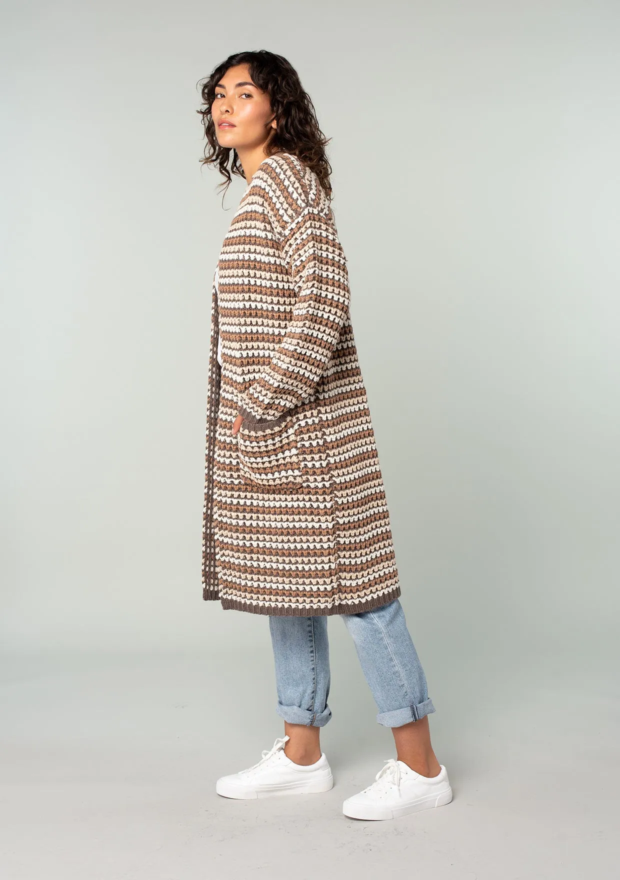 Sienna Striped Cardigan