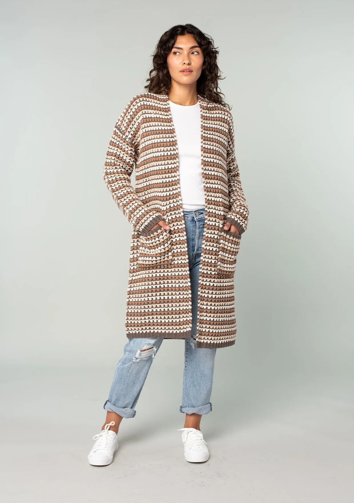 Sienna Striped Cardigan