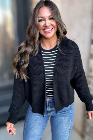 Sweater Black Cardigan