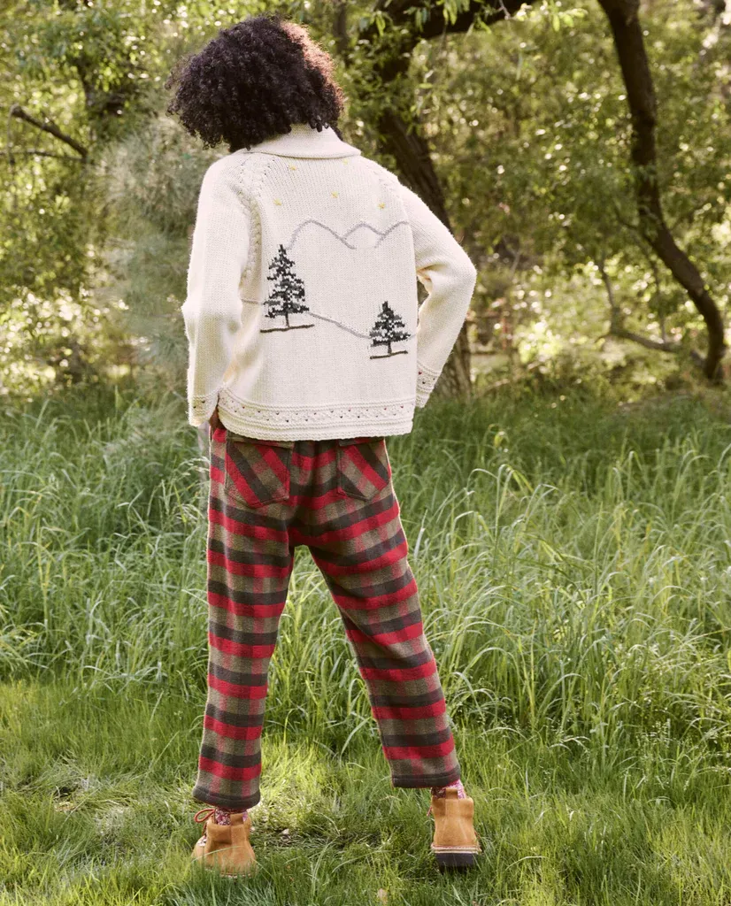 The Great - The Ski Lodge Cardigan In Cream