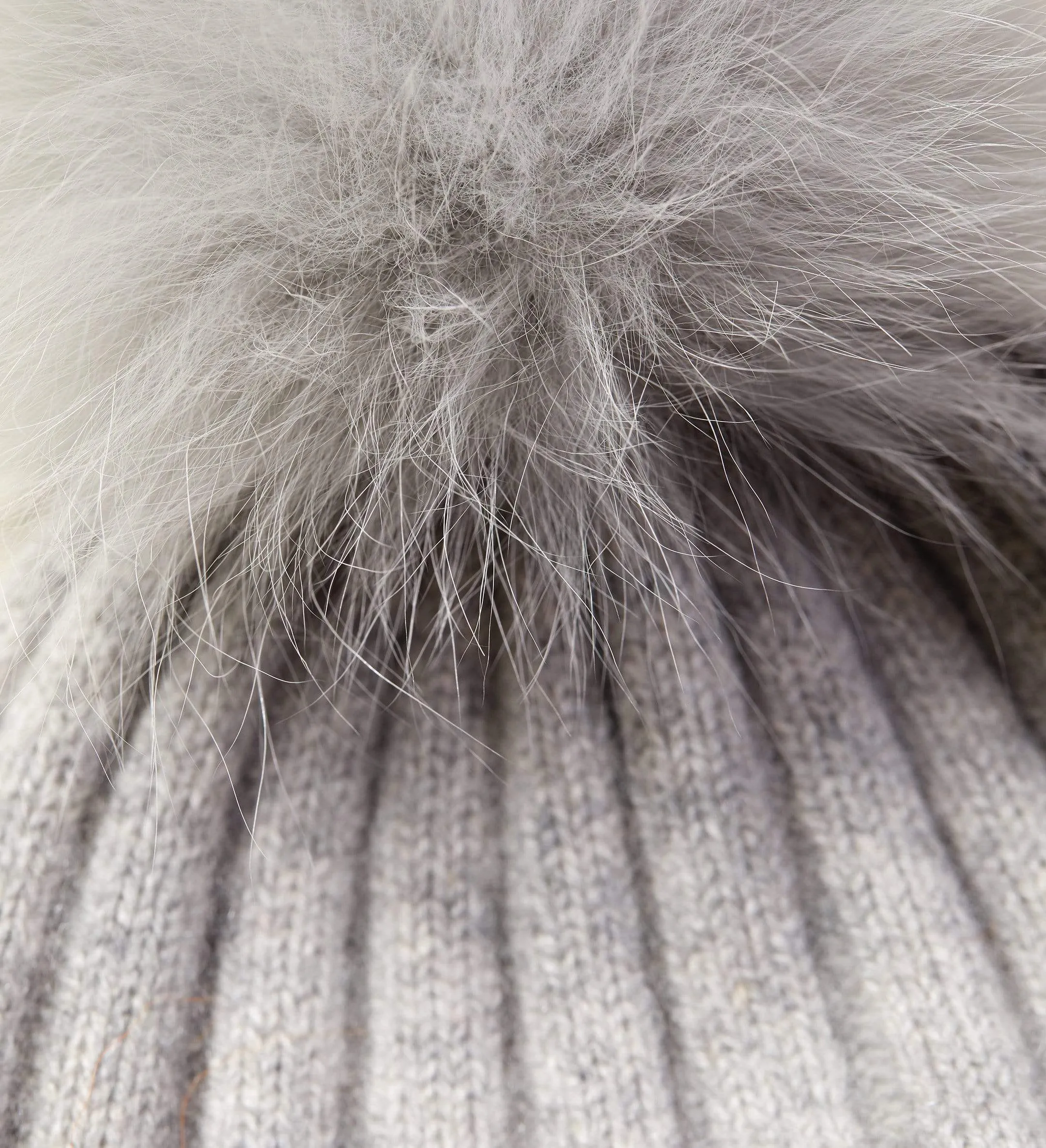 The Removable Pom-Pom Cashmere Beanie