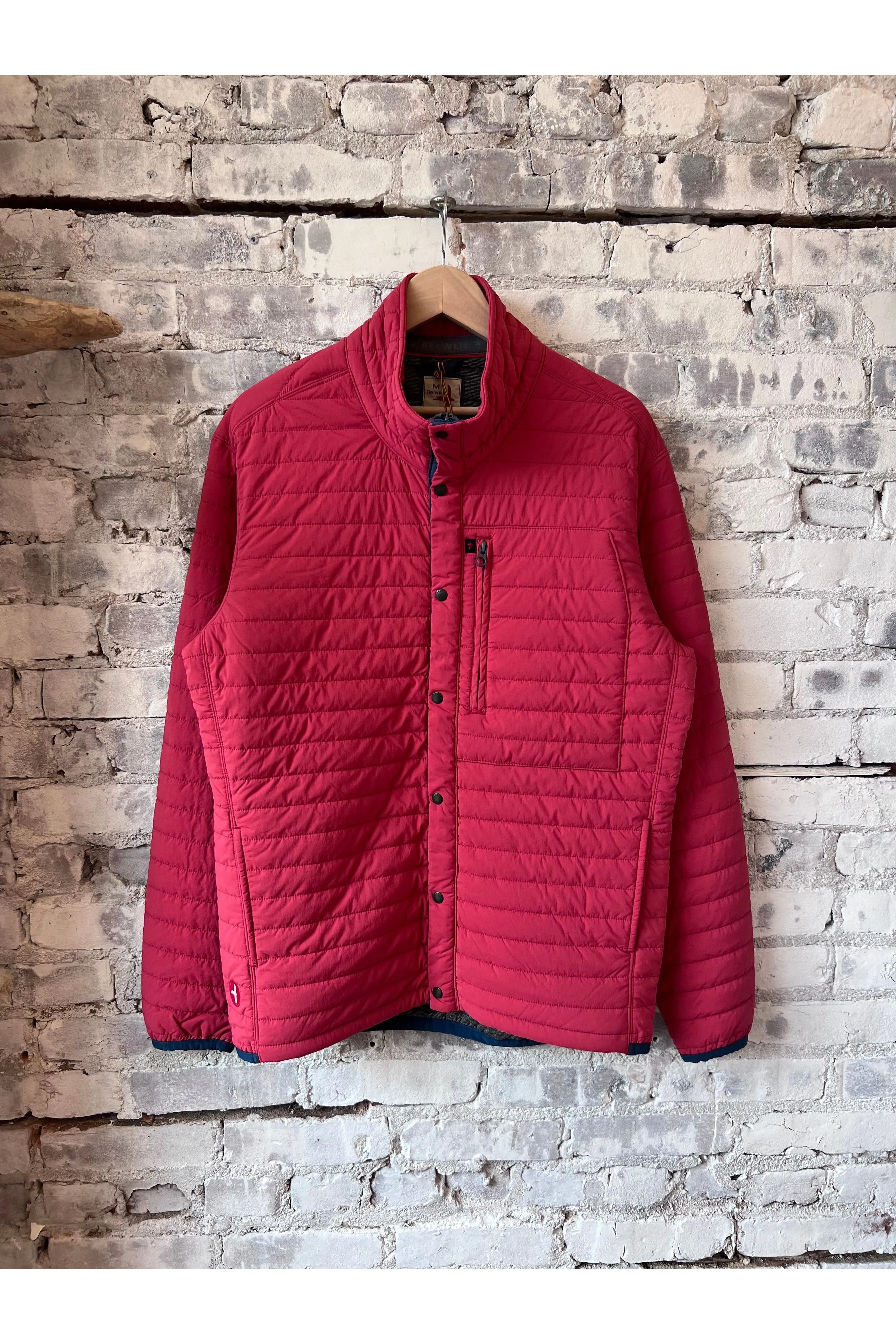 Windzip Jacket - Red Fade